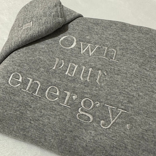 Own your energy.